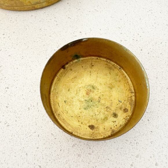 Vintage Double Boiler Pans Cook Set 4 PC Wood Handle 4 Cups 32 Oz - Picture 3 of 6